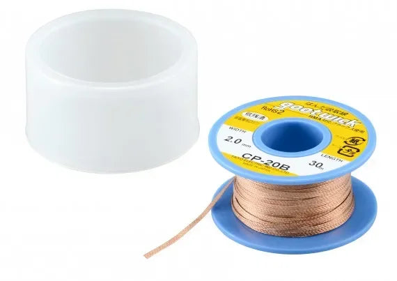 GOOT High Quality Desoldering Wick With Braided Copper Wire CP2015 1515 3015 3515 2515 BGA Solder Paste Remover repair tools Kit Professional Repair Tools