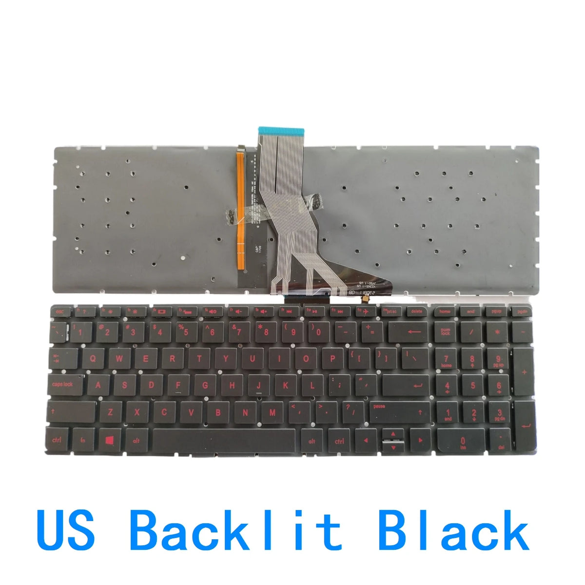 US Russian Spanish Arab Backlit Keyboard For HP 15-BS 15-CD 15-BR 15-BW 15T-BR 15Q-BU 15T-BS 15Z-BW 250 G6 255 G6 256 G6 258 G6 HP laptop repair parts