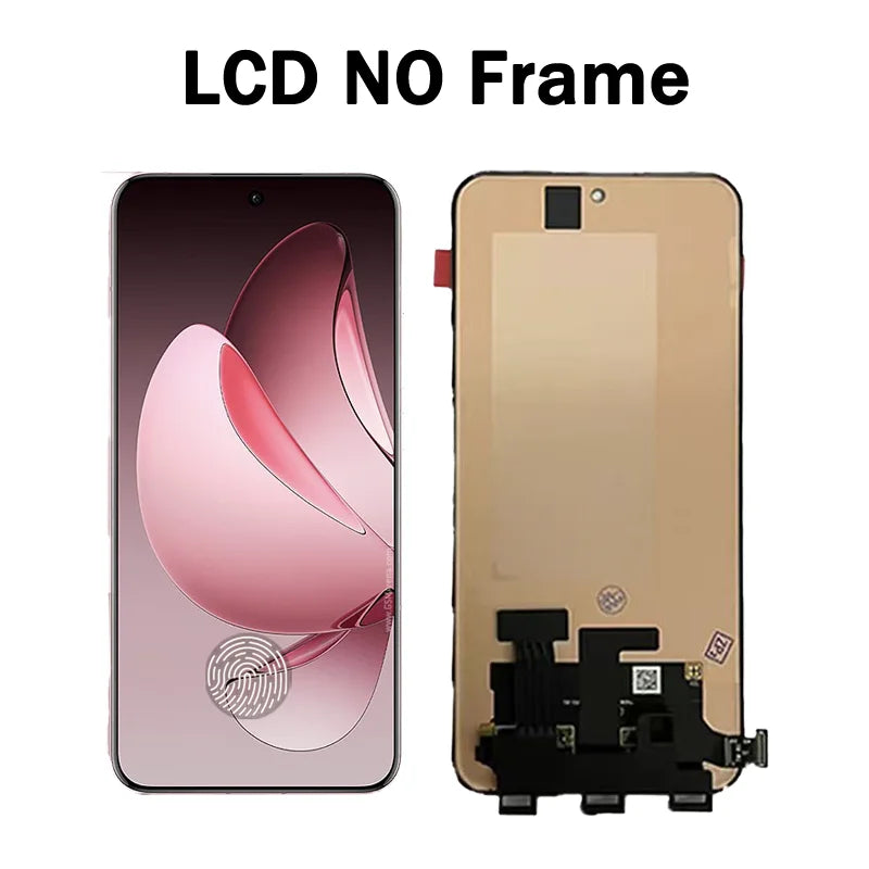 6.83"AMOLED For Reno13 Pro Screen LCD For Oppo Reno 13 Pro 5G LCD CPH2697, PKK110 Display Screen Touch Digitizer Assembly Oppo phone repair parts Realme phone repair parts