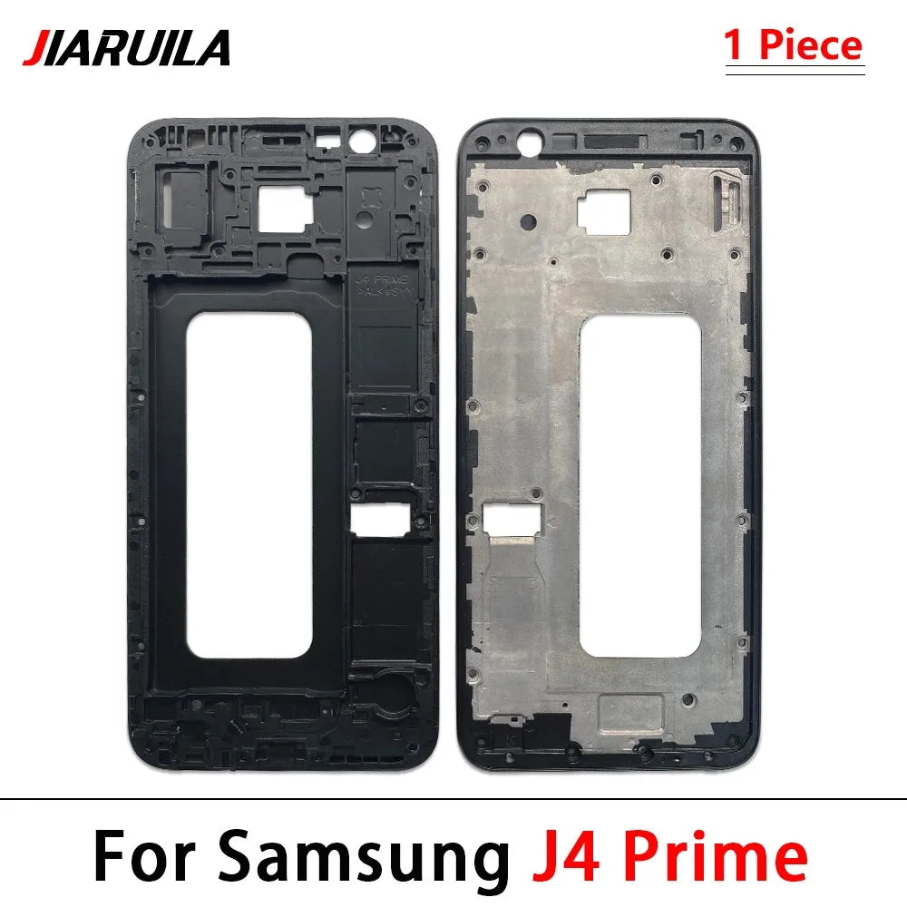 Middle Frame Front Bezel Cover Chassis Housing Back Plate LCD Holder For Samsung J4 J5 J6 J7 Prime Plus Core 2017 J530 J730 J610 Samsung phone repair parts