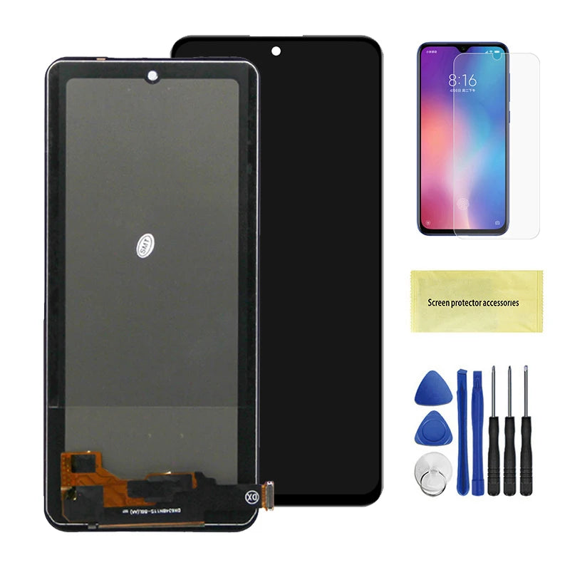 6.43'' Screen for Xiaomi Redmi Note 11 2201117TG Lcd Display Digital Touch Screen with Frame for Redmi Note 11 Replacement Xiaomi phone repair parts