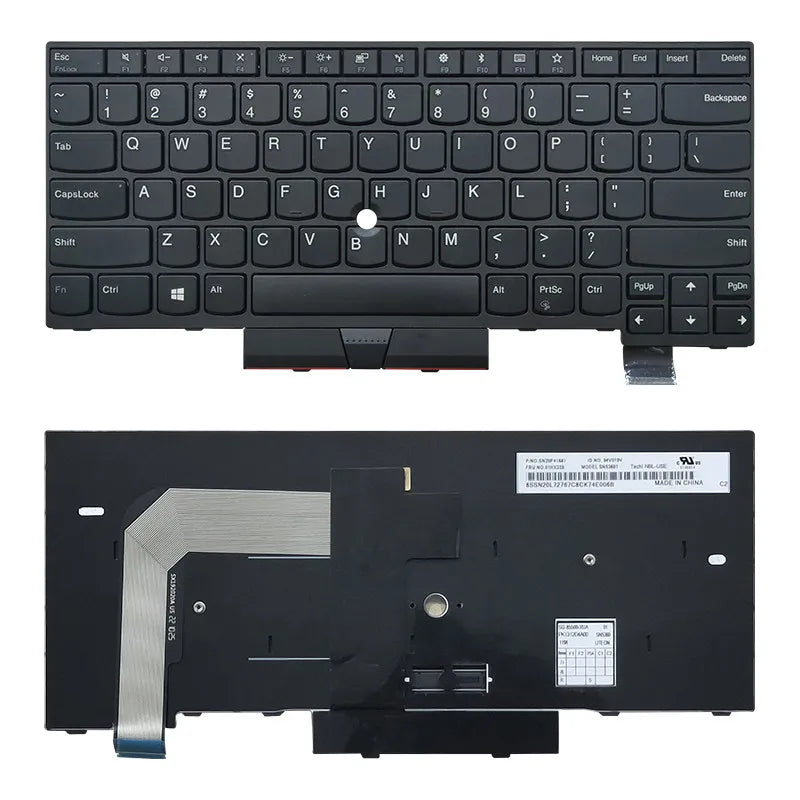 Upper case keyboard for Lenovo S2 T460s T470p T480 E431 E440 E450 T495 T490S keyboard keycap Lenovo laptop repair parts