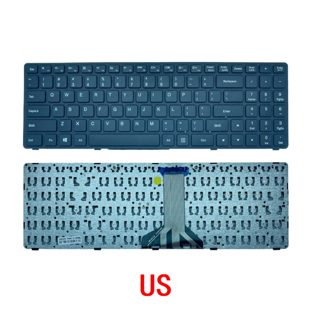 New US Russian Spanish Arab Brazil Laptop Keyboard For Lenovo Ideapad B50-50 100-15IBD Notebook PC Replacement Lenovo laptop repair parts