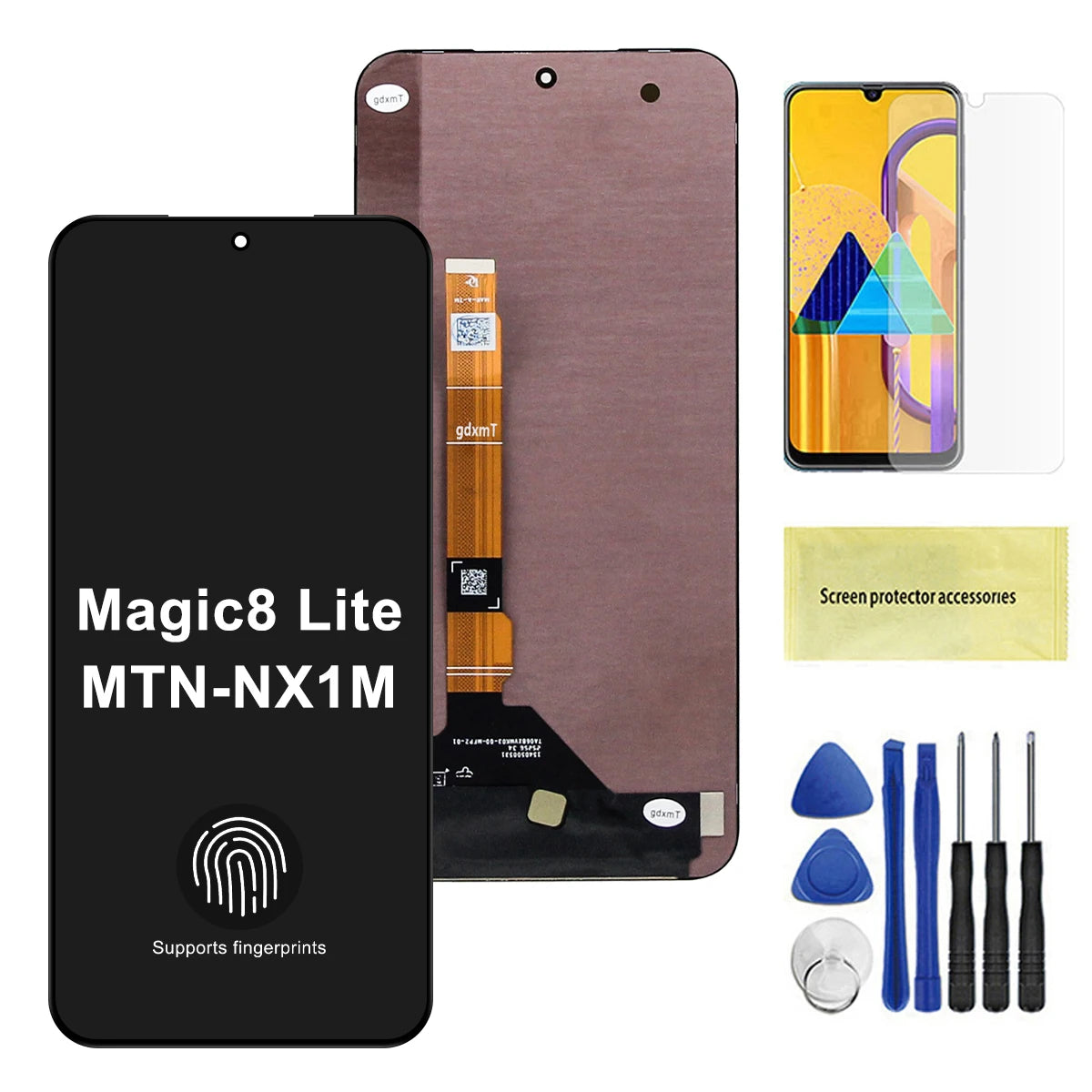 6.79'' For Honor Magic8 Lite MTN-NX1M LCD for HUAWEI Honor Magic 8 Lite LCD Touch Screen Digitizer Assembly Replacement Parts HUAWEI phone repair parts