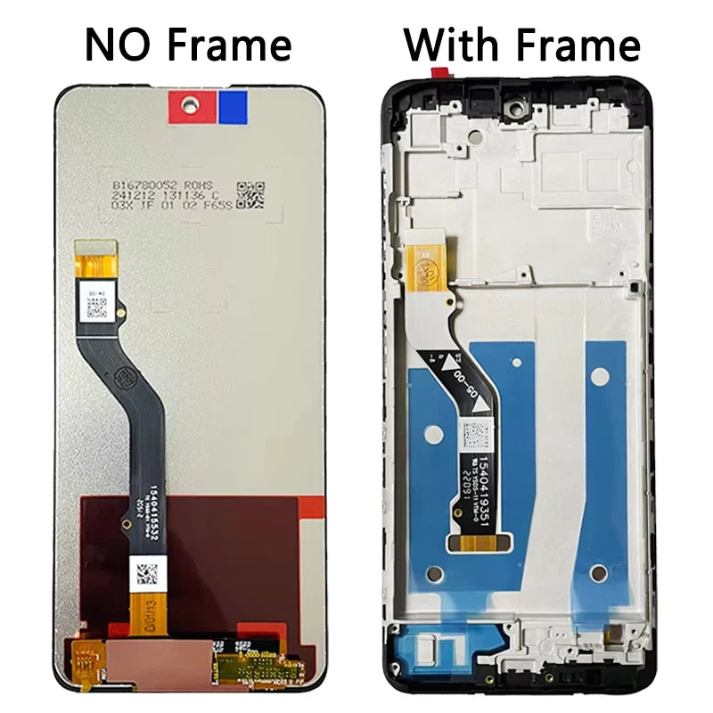 6.8“High Quality For Motorola G60S LCD XT2133-2 Display With Touch Screen Digitizer Assambly For Moto G60S Display With Frame Motorola phone repair parts
