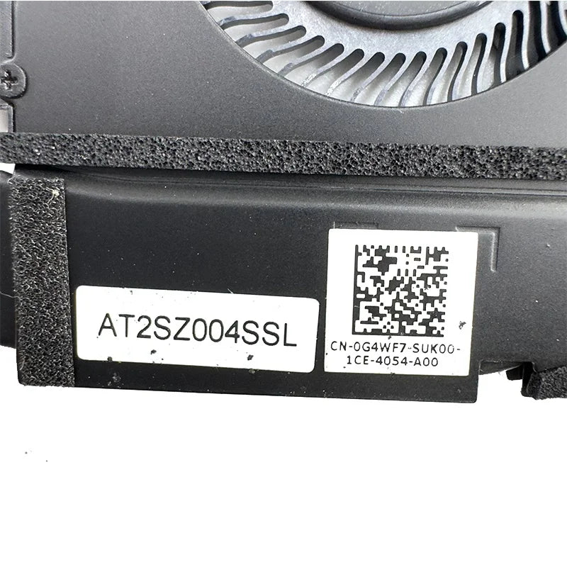 NEW Original LAPTOP CPU GPU Cooling Fan With Heatsink For Dell XPS13 9310 9300 0G4WF7 0WX28K FRK0V  Dell laptop repair parts
