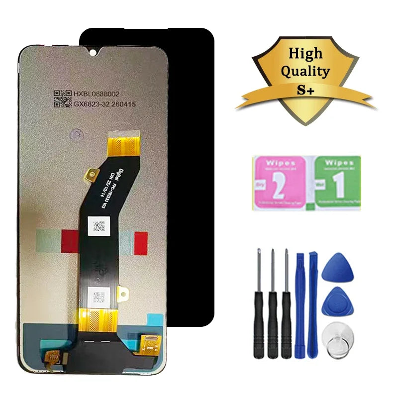 6.9"IPS LCD For ZTE nubia V80 Max Display Screen For ZTE Blade V80 Max LCD Display Touch Screen Digitizer Assembly ZTE phone repair parts