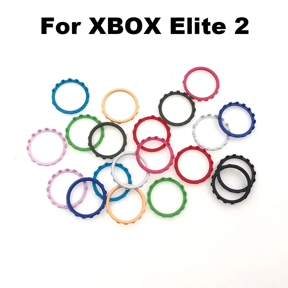 1-5 Pair Color Thumbstick Accent Rings Replacement Parts Accent Rings Replacement Kit  For Xbox One Elite Series 2 Game console repair parts
