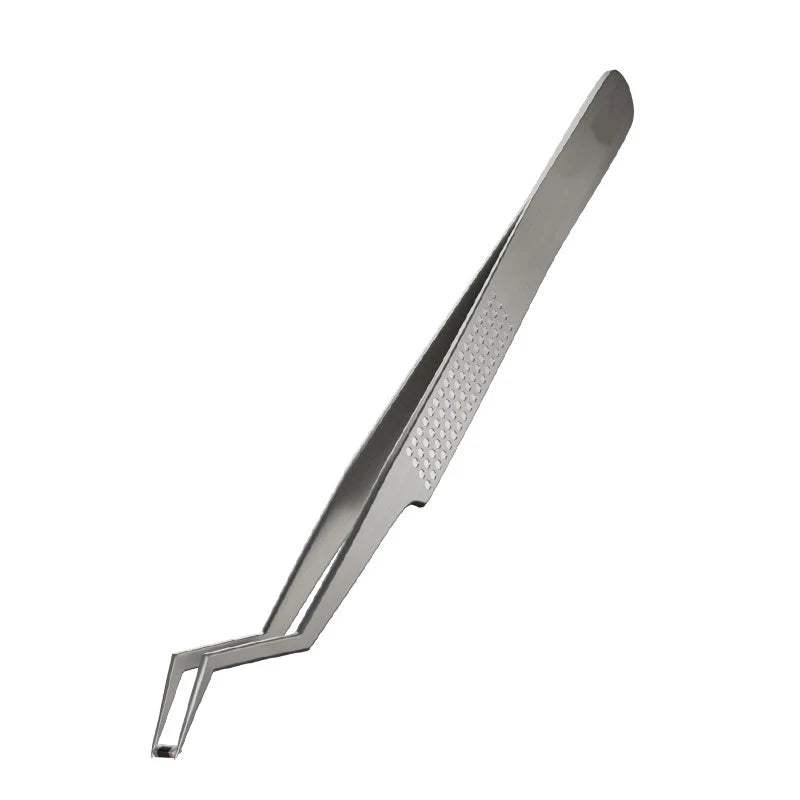 Aax-17 Stainless Steel Tweezers for Chip Tin Planting Anti-Corrosion High Hardness Jump Wire Clamping Repair Tweezers Tools set Professional Repair Tools