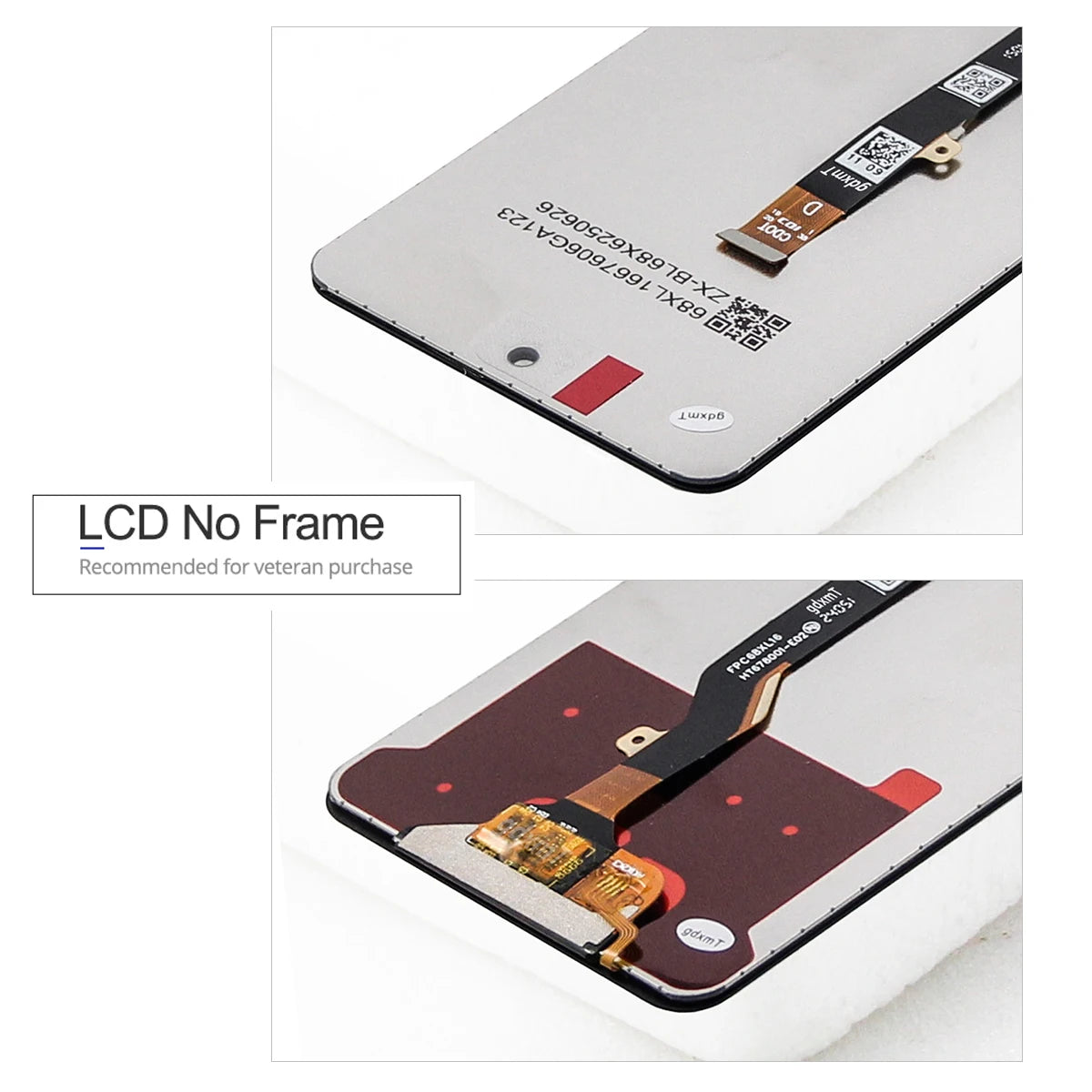 6.8" For Tecno Camon 19 Pro CI8 Screen LCD With Touch Panel Glass Digitizer Assembly CI8 CI8N Display Replacement Parts TECNO phone repair parts