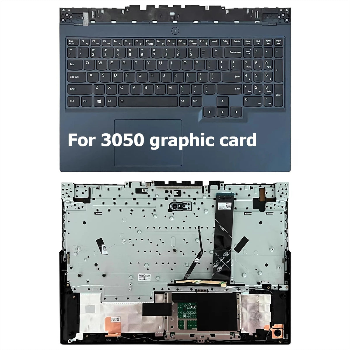 Upper case keyboard for Lenovo Legion 5-17ARH05H 15IMH05 15ACH6A Y7000 R7000 P R7000p 2021 topcase palmrest C shell touchpad Lenovo laptop repair parts