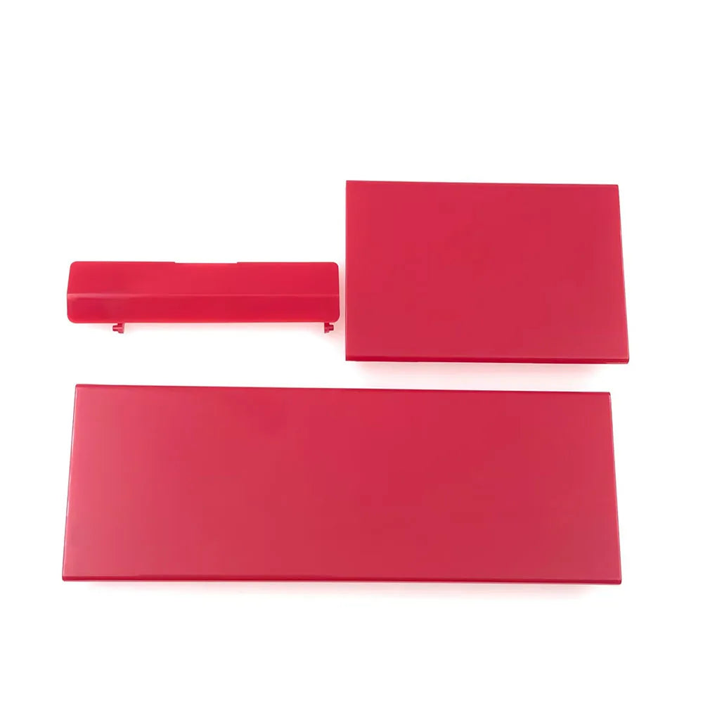 1-4 Set Memory Card Door Slot Cover 3 in 1 Protective Shell Lid Cover Game Console For Nintendo WII Black White Red Replace Game console repair parts