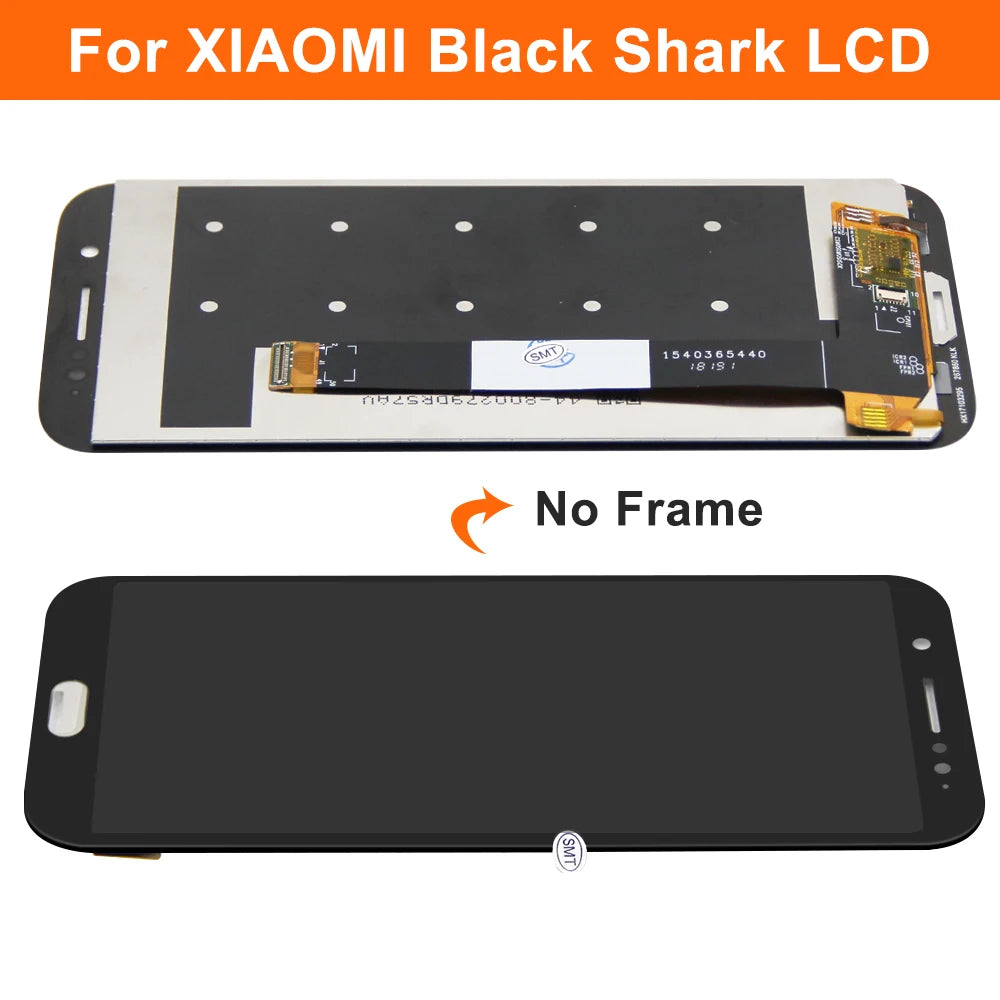 5.99" Black Shark Screen Replacement, for Xiaomi Black Shark SKR-H0 SKR-A0 SHARK KSR-H0 Lcd Display Touch Screen Assembly Xiaomi phone repair parts