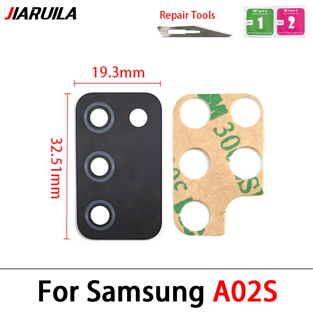 Back Rear Camera Glass Lens For Samsung A10 A20 A30 A50 A40 A70 A10s A20s A30S A50S A21s A01 A11 A12 A21 A31 A51 A71 Samsung phone repair parts