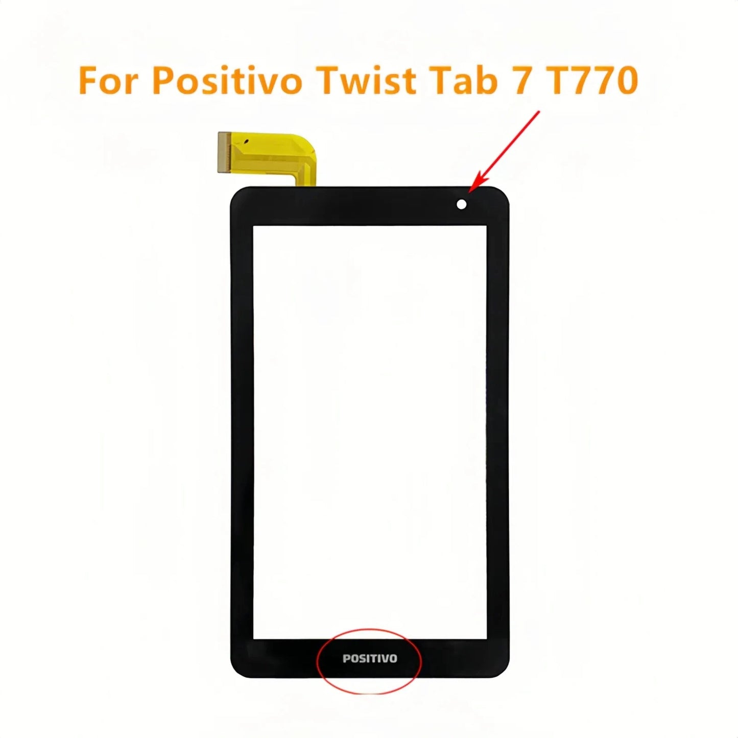 7 Inch Touch Screen For Positivo Twist Tab 7 T770 T770K T770B Touch Screen Panel Digitizer Glass Sensor for P/N XC-PG0700-235-A0 Tablet repair parts