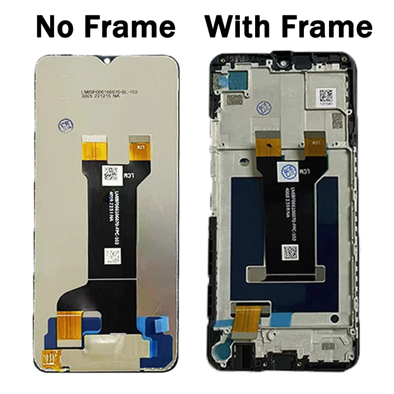 6.6" IPS LCD For ZTE Nubia Neo 5G LCD Display Screen Touch Panel Digitizer 8150N Display With Frame TCL phone repair parts