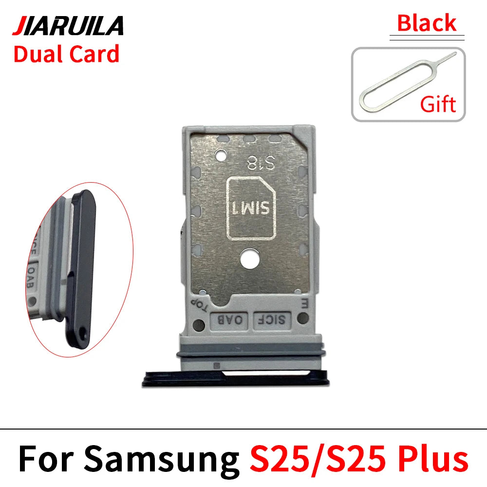 New For Samsung S25 Plus Ultra SIM Card Slot SD Card Tray Holder Adapter