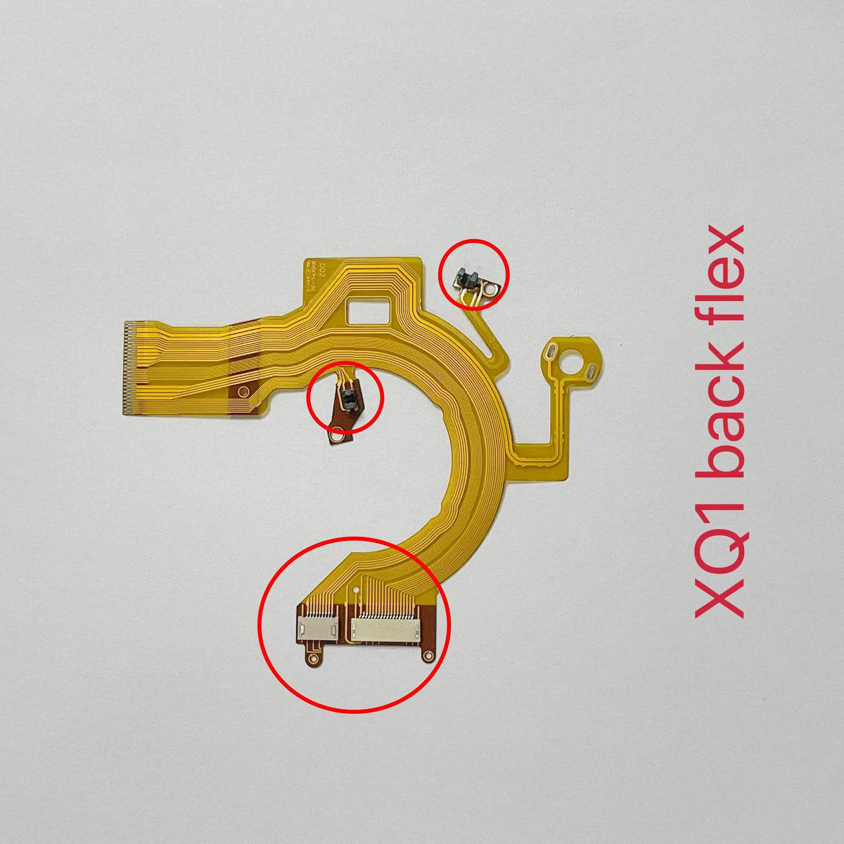 New XQ1 Lens Back Flex Cable With Sensor For Fuji Fujifilm XQ1 Camera Lens Rear Cable Repair Parts Digital Camera repair parts