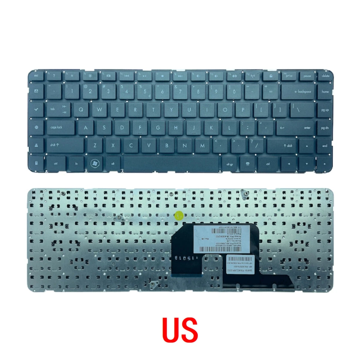 New US Russian Spanish Laptop Keyboard For HP Pavilion DV6-3000 DV6-3100 DV6-3200 DV6-4000 Notebook PC Replacement  HP laptop repair parts