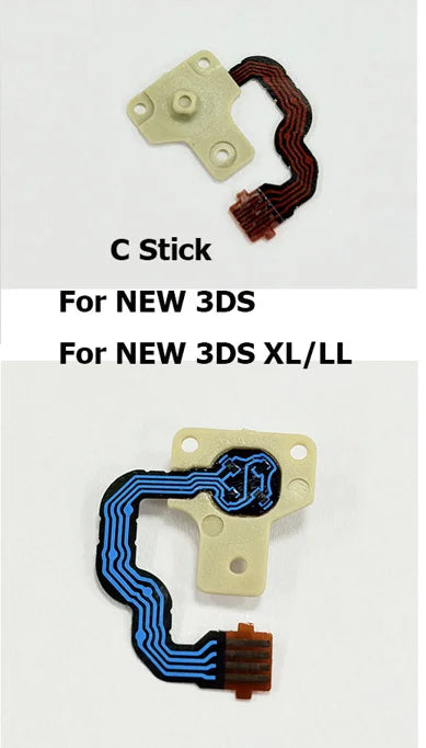 1-2PCS Replacement C Stick Joystick for New 3DS LL 2DS XL Controller 3D Analog Sensor Module for 3DS 3DSXL 3DSL Thumb Sticks Game console repair parts