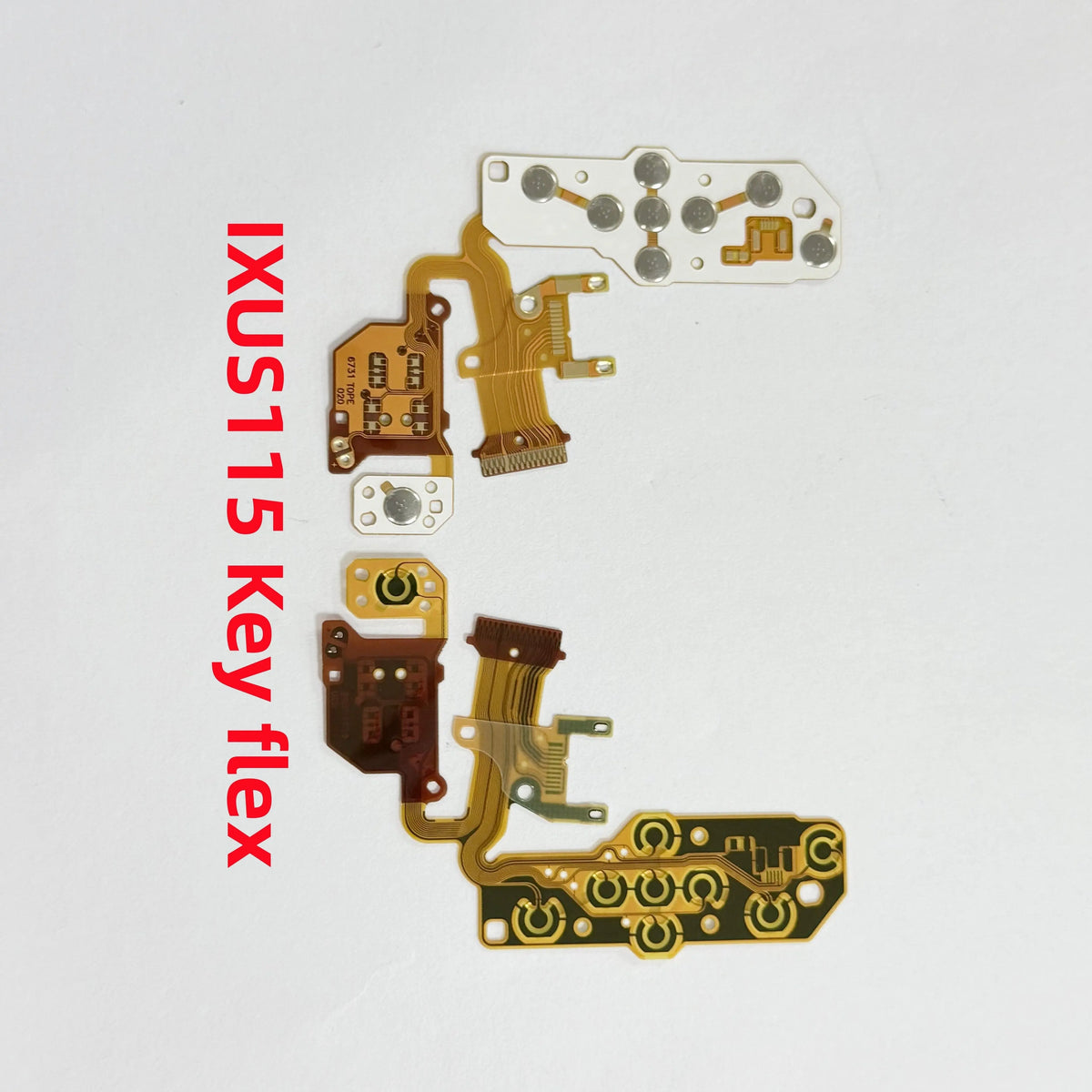 1PCS New IXUS115 Key Board Flex Cable for Canon IXUS115 ixus115 Camera Key Button Board Cable Repair Part Digital Camera repair parts