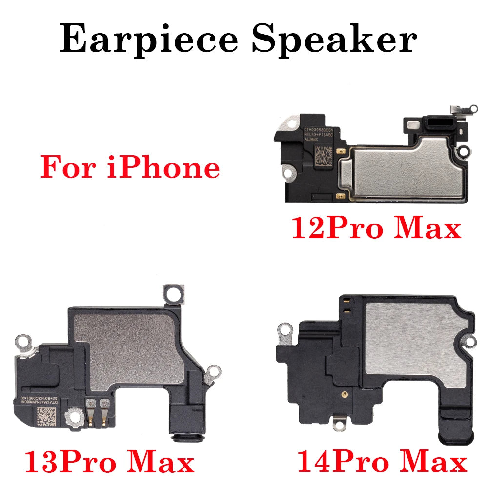 Front Earpiece For iPhone 12 13 14 Plus Pro Max mini EarPhone Ear Speaker Replacement Receiver Parts iPhone phone repair parts