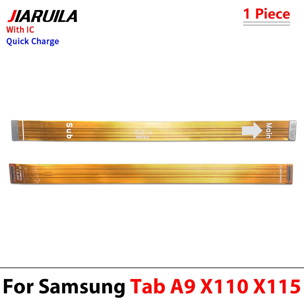 USB Charger Charging Dock Port Connector Main Mainboard Flex Cable For Samsung Tab A9 X110 X115  SM-X110  SM-X115 Samsung phone repair parts