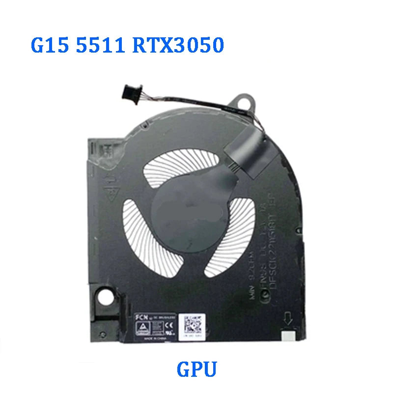 NEW ORIGINAL Laptop CPU GPU Cooling Fan For DELL G15 5510 5511 5515 2021 RTX3050 RTX3060 RTX3070 CN-0203MH  Dell laptop repair parts