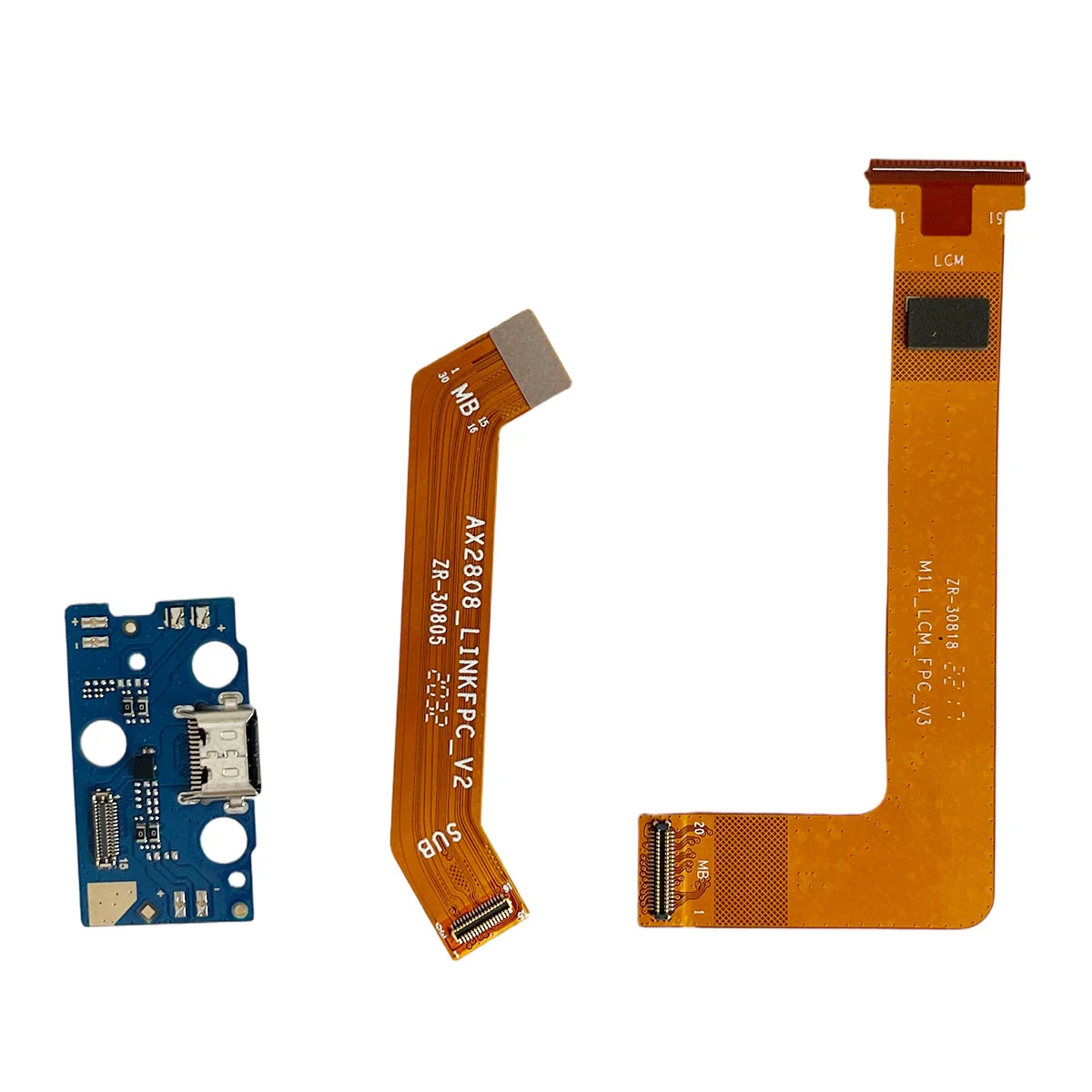 USB Charging Port Connector Charge Dock Board LCD Display Motherboard Flex Cable For Lenovo Tab P11 TB-J606F TB-J606L TB-J606 Lenovo Tablet repair parts