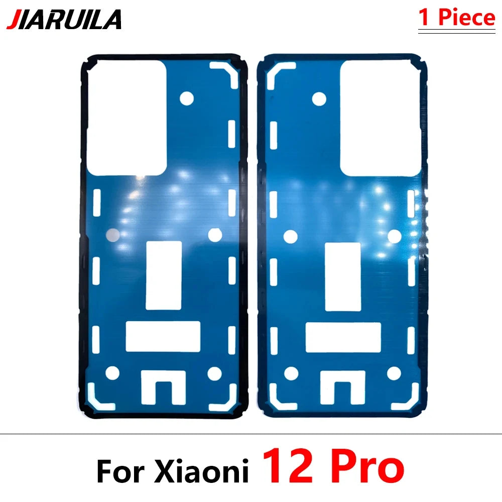 New For Xiaomi Mi 8 9 9T 10 10T 11 11T 12 Pro Lite Note 10 Lite Back Battery Cover Door sticker Adhesive glue tape Xiaomi  Xiao mi phone repair parts