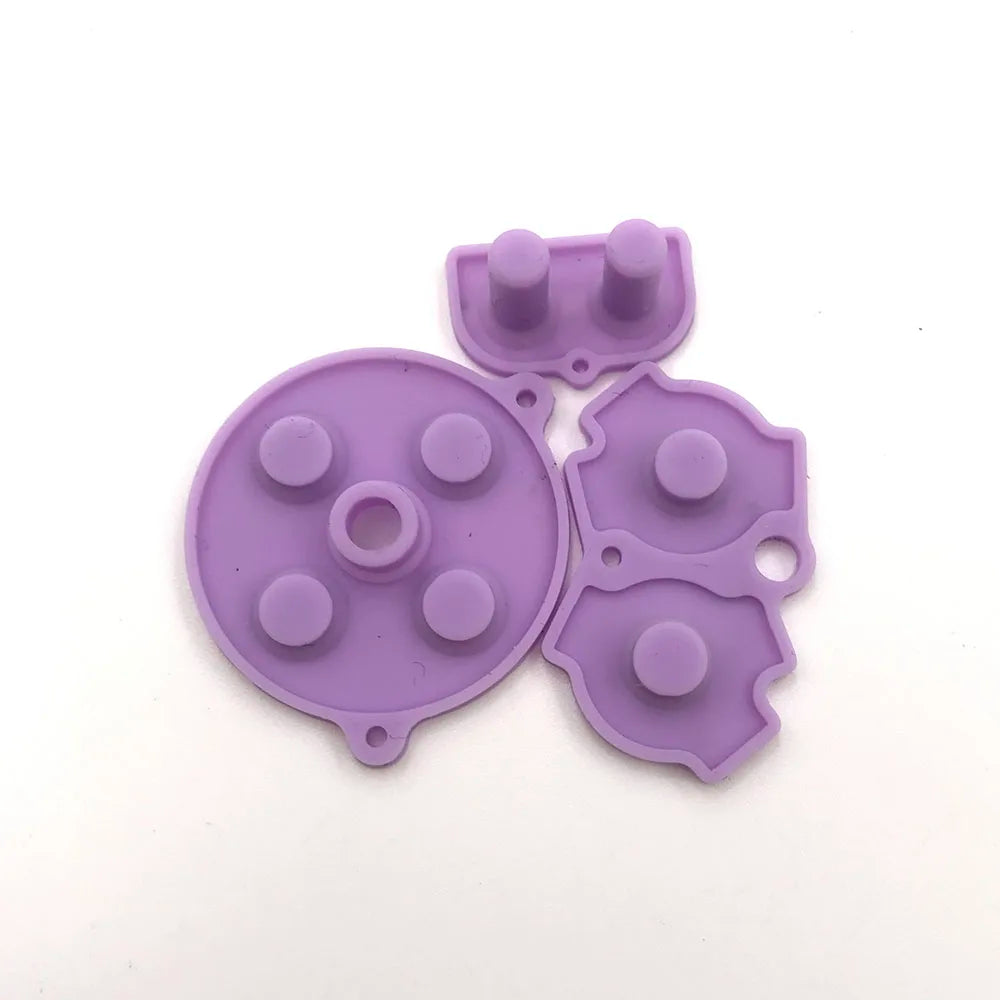 1-5set Colorful Rubber Conductive Buttons A-B D-pad for Nintend GameBoy Advance GBA Silicone Conductive Start Select Keypad Game console repair parts