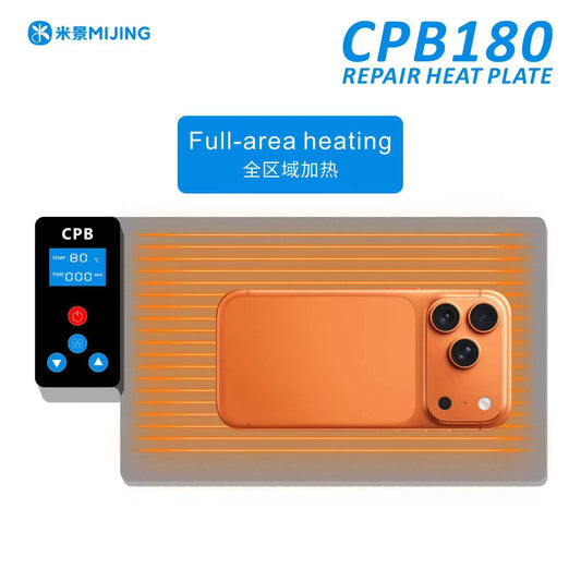 MIJING CPB CP180 LCD Heating Separating Platform 30-120°C Digital Control Heating Plate Preheating Mat for Phone Screen Removal Professional Repair Tools