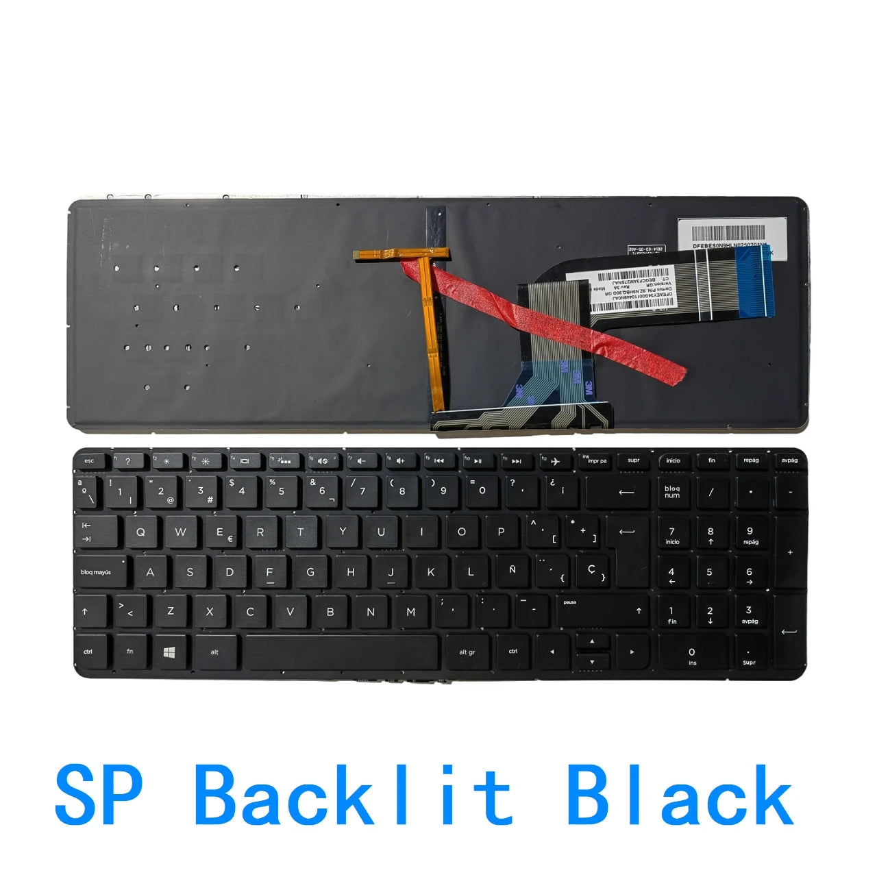 New US Russian Spanish UK Laptop Backlit Keyboard For HP Pavilion 15-P 17-P 17-F 15Z-P 15T-P 15- Envy 15-K 17-K 15-P  HP laptop repair parts