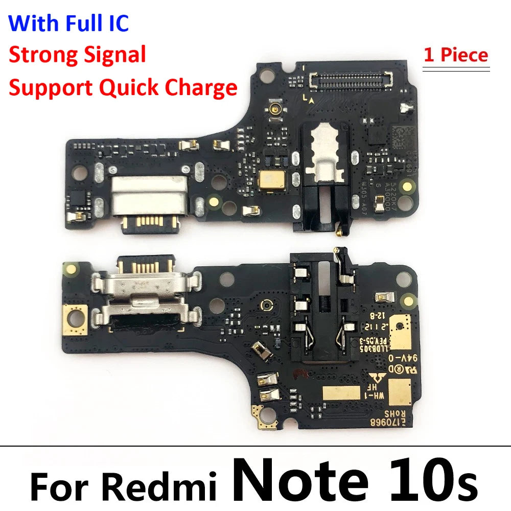 For Xiaomi Redmi Note 10 10s Pro 5G USB Charging Port Mic Microphone Dock Connector Board Flex Cable Repair Parts  Xiaomi  Xiao mi phone repair parts