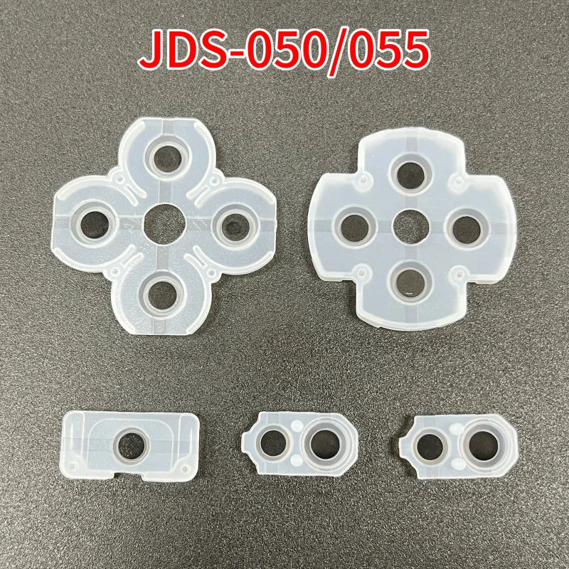 20Sets for PS4 Game Pad Controller JDM 050 055 JDS 001 011 040 Conductive Silicone Rubber Pads for Dualshock 4 L1 L2 R2 Buttons Game console repair parts