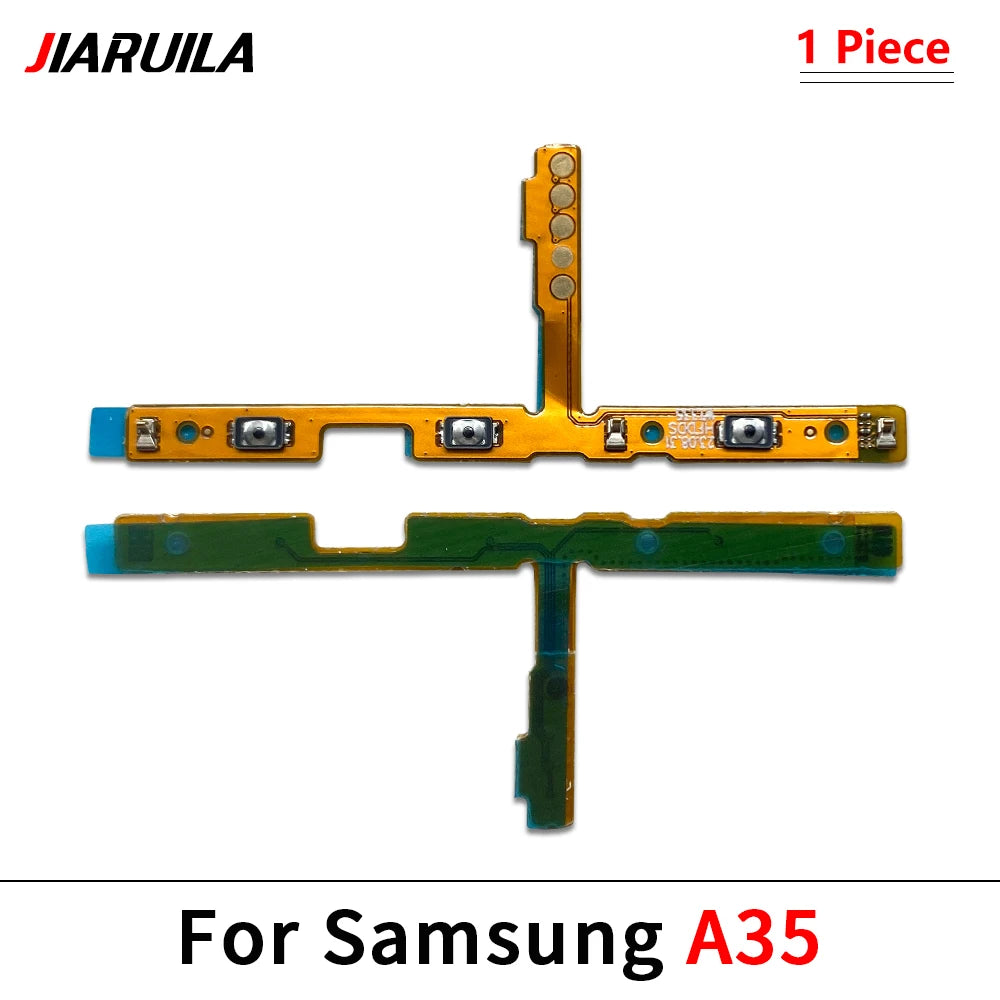New For Samsung A05 A05s A06 A06s A15 A25 A35 A55 A16 4G 5G Power Switch On Off Button Volume Key Button Flex Cable Samsung phone repair parts