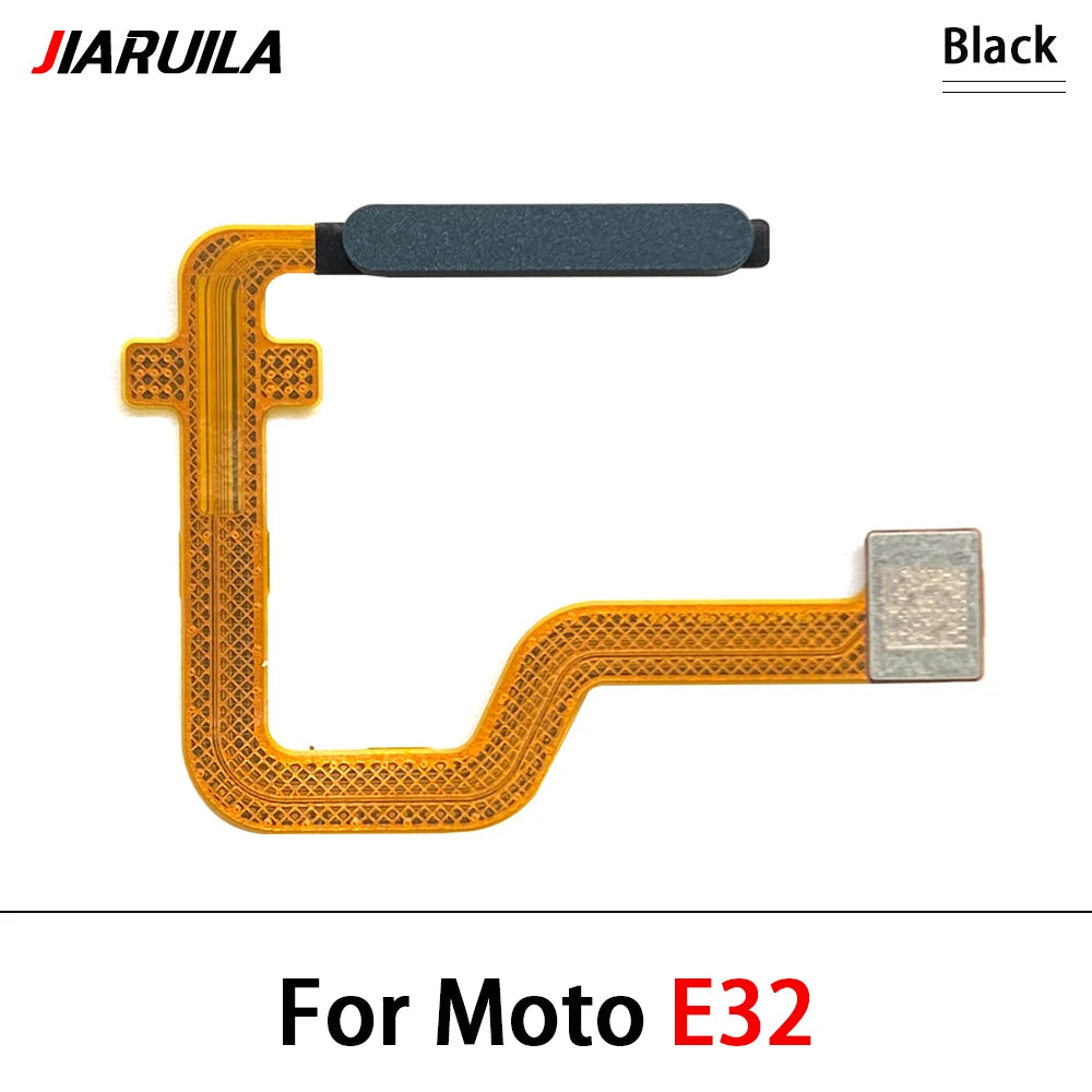 10Pcs/Lot, Home Button FingerPrint Touch ID Sensor Flex Cable For Motorola Moto E20 E32 E40 E6s E7 Plus Power Motorola phone repair parts