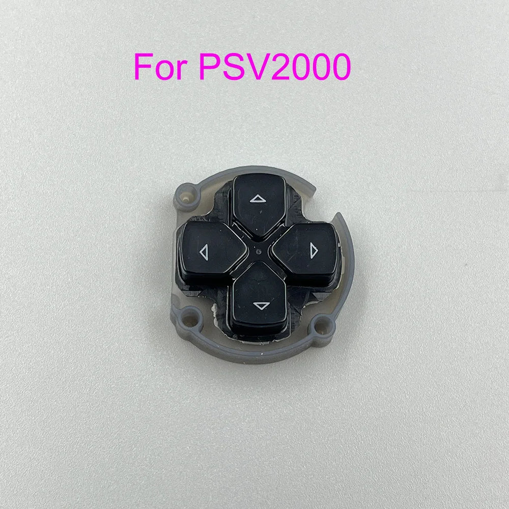 1PC For PSVita 2000 White Black  L R Trigger Button For PSV2000 Replacement Cross Function Button Game console repair parts
