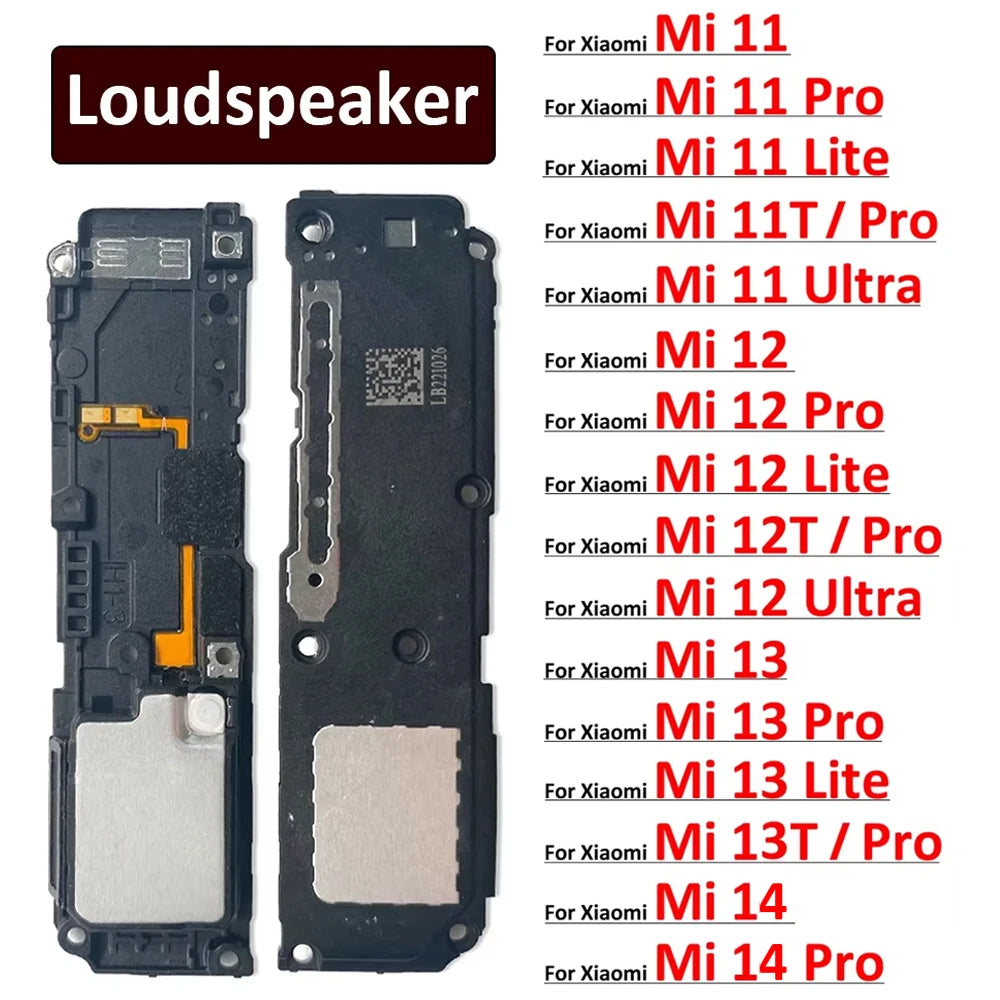 New For Xiaomi Mi 11 11T 12 12T 13 13T 14 Pro Lite Ultra Buzzer Ringer Loud Speaker Loudspeaker Flex Cable  Xiaomi  Xiao mi phone repair parts