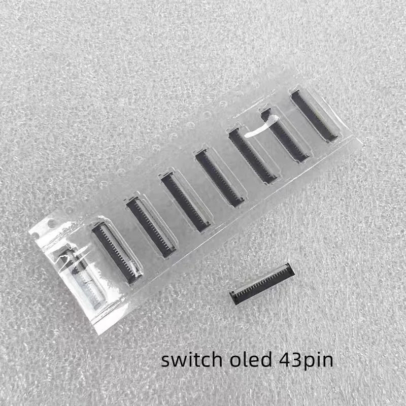 10PCS 53PIN 41PIN 43PIN LCD Screen Display Connector for NS Switch/Switch Lite/Switch OLED FPC Connector Socket for Switch 2 Game console repair parts