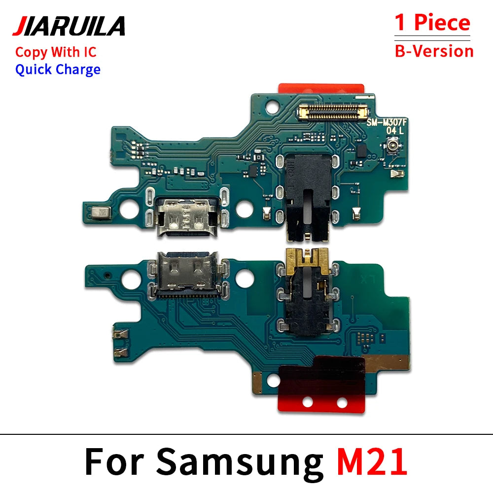 50Pcs, USB Charger Charging Dock Port Connector Flex Cable For Samsung M11 M21 M21s M31 M31s M51 M12 M22 M32 M23 M33 M53 5G M12 Samsung phone repair parts