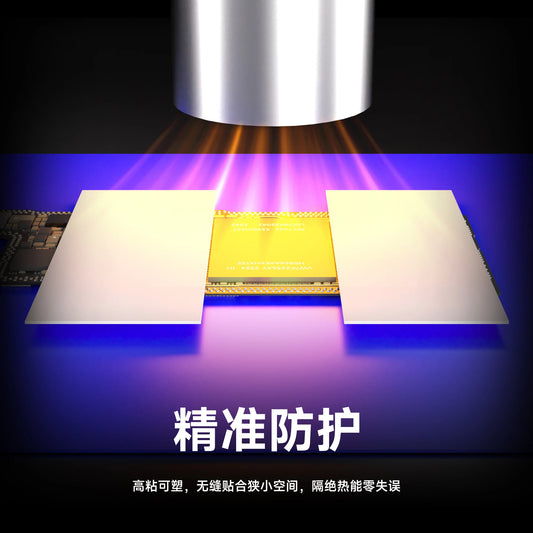 DUSTY ROW-10 Phone Repair Heat Insulation Mat Suitable for Screen IC Disassembly and Soldering Professional Repair Tools