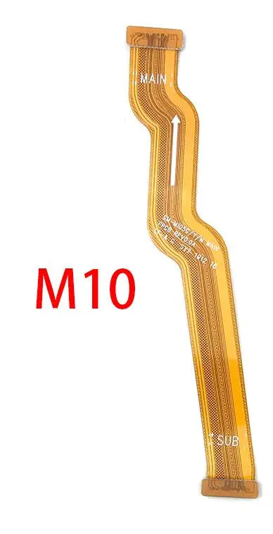 10Pcs， Main Board Motherboard Connector Flex Cable For Samsung M21 M31 M31S M51 M52 M62 M32 M10 M20 M30 M21s M30s M22 M53 M54 5G Samsung phone repair parts