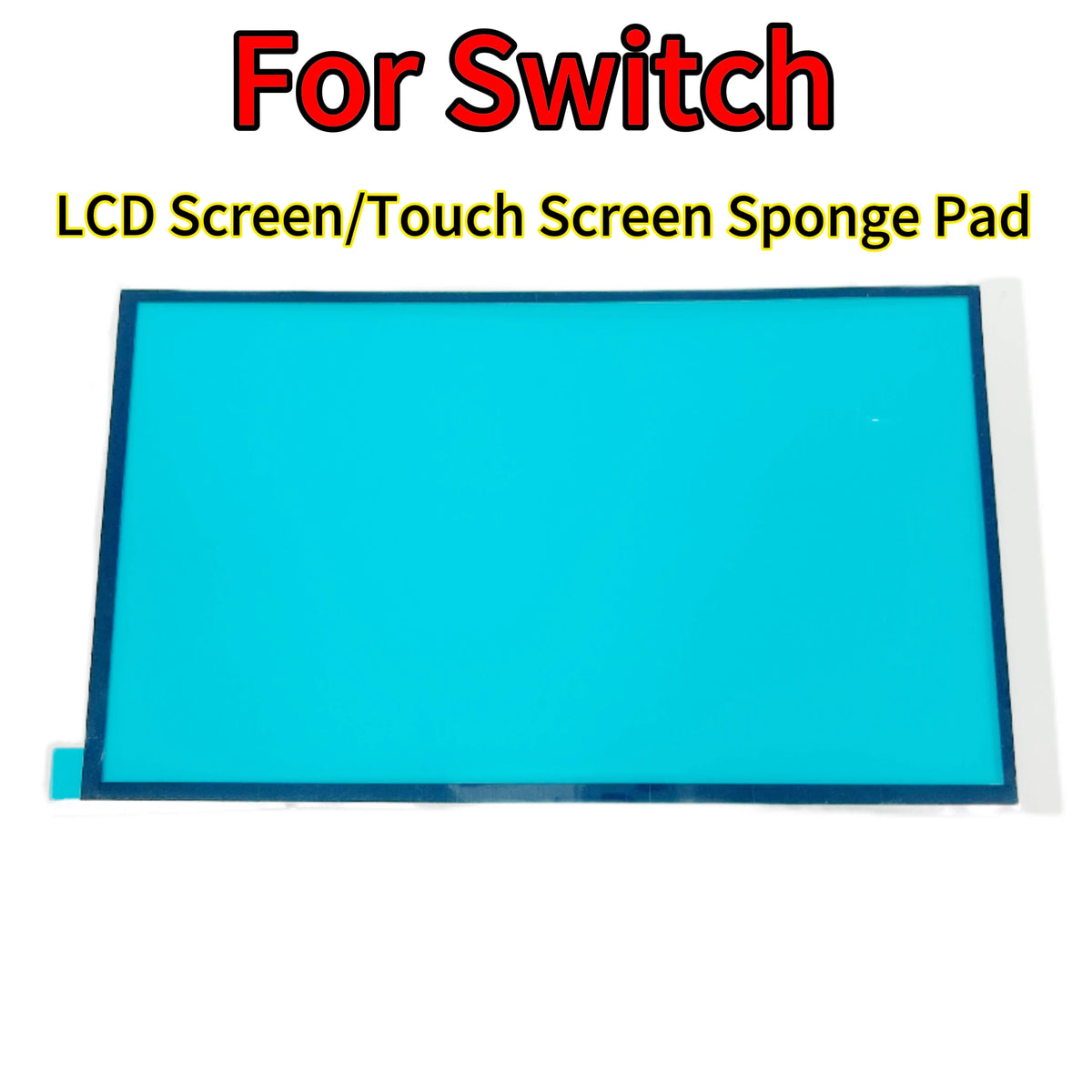 10pcs/lot for Switch Console LCD Screen Touch Screen Dust-Proof Sponge Double-Sided Adhesive Sticker for Switch  Game console repair parts