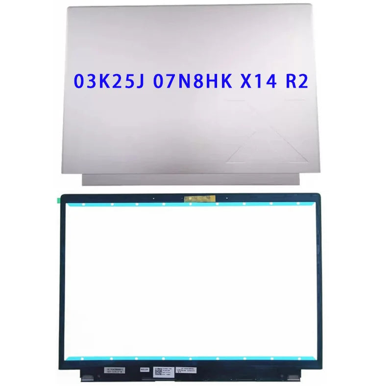 Cover case for Dell Alienware X14 R1 X14 R2 laptops, LCD screen top cover screen frame palm rest bottom shell air outlet hinge keyboard  Dell Laptop repair parts