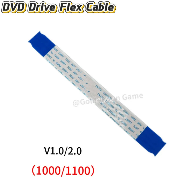 30pcs/lot for PS5 Game Console V1.0 2.0 3.0 DVD Drive Laser Lens Flex Cable for Ps5 1000/1100/1200 Power Connection Cable Repair Game console repair parts