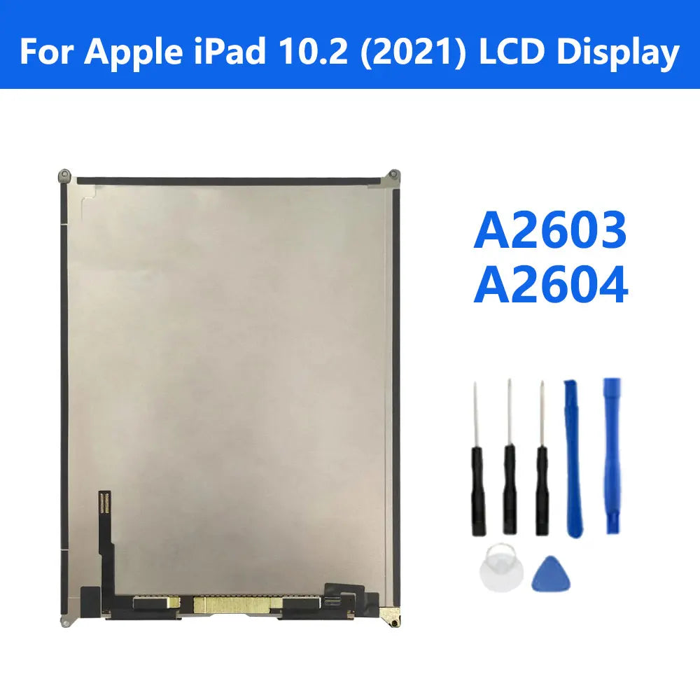 10.2"For Apple iPad 9 / iPad 10.2 (2021) Touch Screen Digitizer Glass Panel & LCD Display A2603 / A2604 Tablet Screen  iPad repair parts