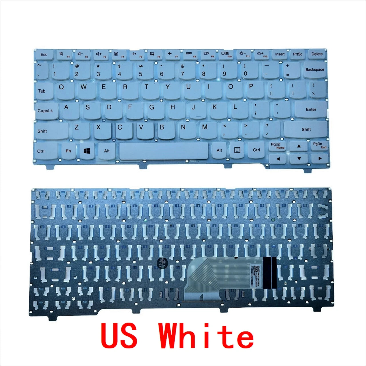 New US Russian Spanish Latin Portuguese Laptop Keyboard For Lenovo ideapad 100S 100S-11IBY 100S-11 Notebook PC Replacement Lenovo laptop repair parts