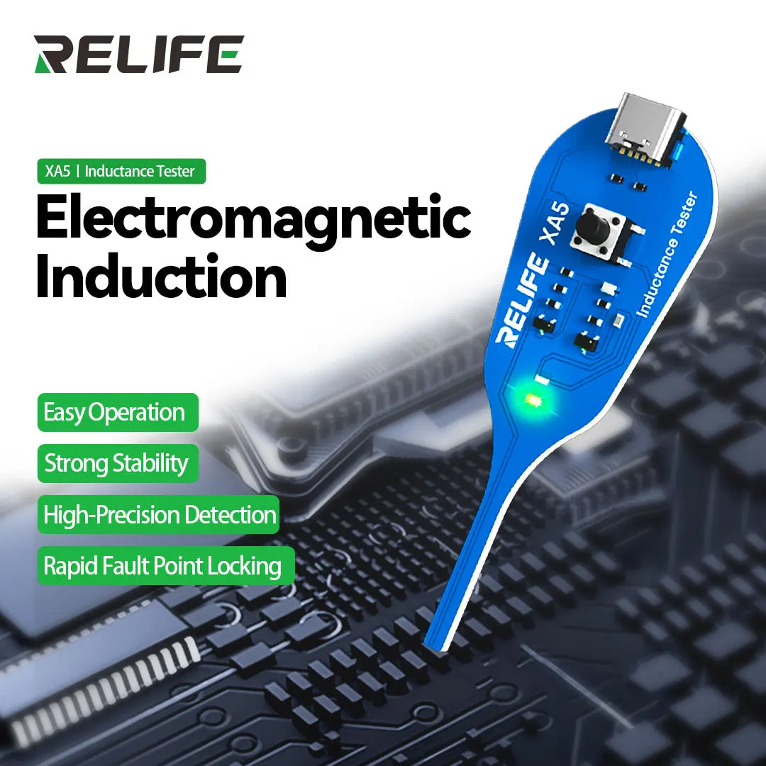 JTX Coil Tester CT-1 Motherboard for PC Repair Electromagnetic Induction Quick Fault Check Coil Tester Inductor Detector Tools Professional Repair Tools
