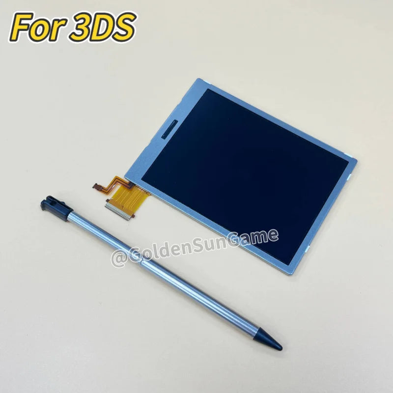 Replacement Display LCD Screen for 3DS Game Console Bottom Lcd Screen with touch Stylus Pen for Old 3DS bottom Repair  Game console repair parts